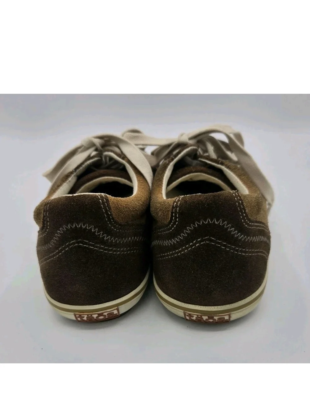 Taos Retro Star Shoes Womens Size 8 Brown Suede Walking Sneakers RES-12844A
